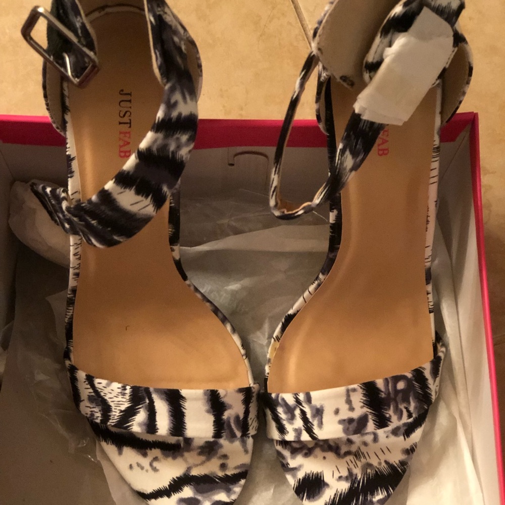 Black & White Heels